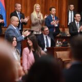 03, February, 2023, Belgrade - The plenary session on Kosovo and Metohija continued in the House of the National Assembly, attended by the President of Serbia, Aleksandar Vucic. Aleksandar Vucic. Photo: Milos Tesic/ATAImages

03, februar, 2023, Beograd - U Domu narodne skupstine je nastavljena plenarna sednica o Kosovu i Metohiji kojoj prisustvuje i predsednik Srbije Aleksandar Vucic.  Photo: M.M./ATAImages/PIXSELL