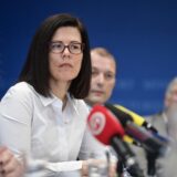 03.03.2023.,  Zagreb -Ministrica turizma i sporta Nikolina Brnjac na konferenciji za medije predstavila je rezultate dva zavrsena javna poziva za dodjelu sredstava turistickim projektima iz NPOO-a, a uz Marusku Vizek i rezultate analize Ekonomskog instituta u Zagrebu o ocekivanom gospodarskom ucinku ulaganja u zdravstveni turizam putem navedenih poziva. Ti javni pozivi za ulaganja u javnu i privatnu turisticku infrastrukturu u okviru NPOO-a, ukupne vrijednosti 289,3 milijuna eura, objavljeni su pocetkom lanjskog listopada s rokom za prijave do 1. ozujka 2023. Photo: Igor Soban/PIXSELL