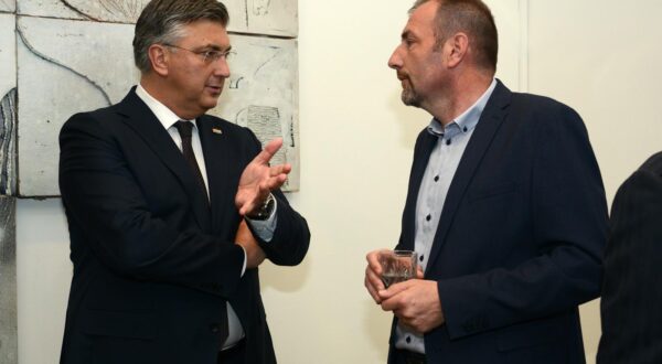 Andrej Plenković i Dalibor Paus