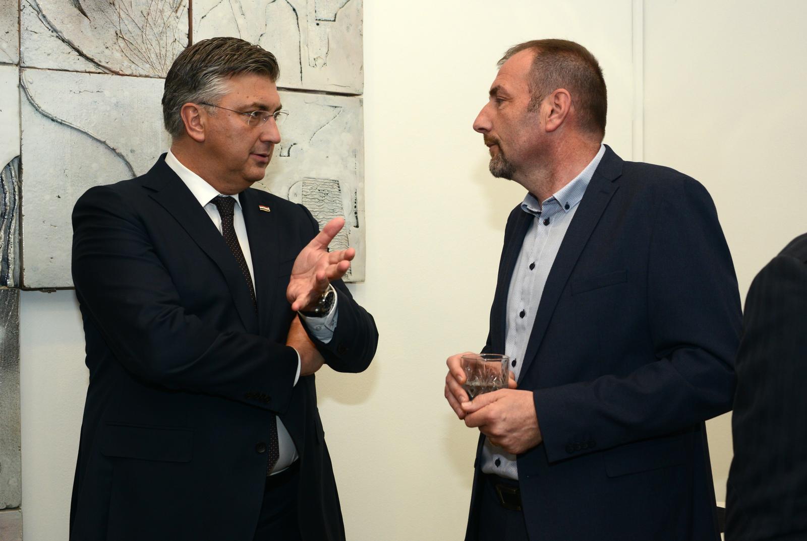 Andrej Plenković i Dalibor Paus