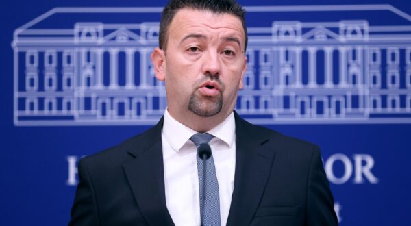 04.07.2024., Zagreb - Na konferenciji za medije odrzanoj u Saboru o temi:„Uvodjenje rodnih studija – deratifikacija Istanbulske konvencije“ govorio je zastupnik Marijan Pavlicek. Photo: Patrik Macek/PIXSELL