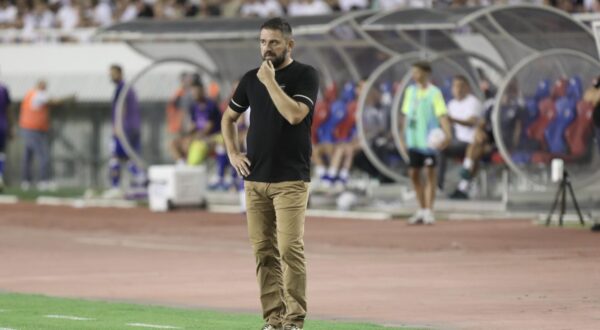 04.08.2024., stadion Poljud, Split - SuperSport HNL, 01. kolo, HNK Hajduk - NK Slaven Belupo. trener Slaven Belupa Ivan Radeljic Photo: Ivo Cagalj/PIXSELL