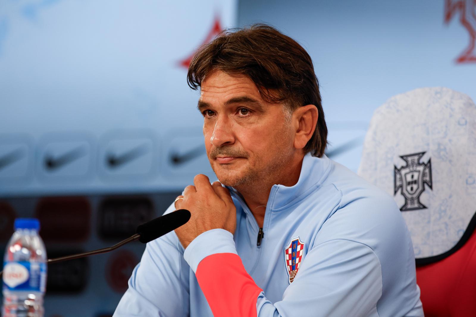 04.09.2024., Lisabon, Portugal - Izbornik hrvatske nogometne reprezentacije Zlatko Dalic na konferenciji za medije na  Estadio da Luz uoci sutrasnje utakmice UEFA Lige nacija izmedju Portugala i Hrvatske. Photo: Joao Rico/PIXSELL