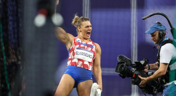 05.08.2024., Pariz, Francuska - XXXIII. Olimpijske igre Pariz 2024. Stade de France. Atletika, finale, disk, zene, Sandra Elkasevic. Photo: Igor Kralj/PIXSELL