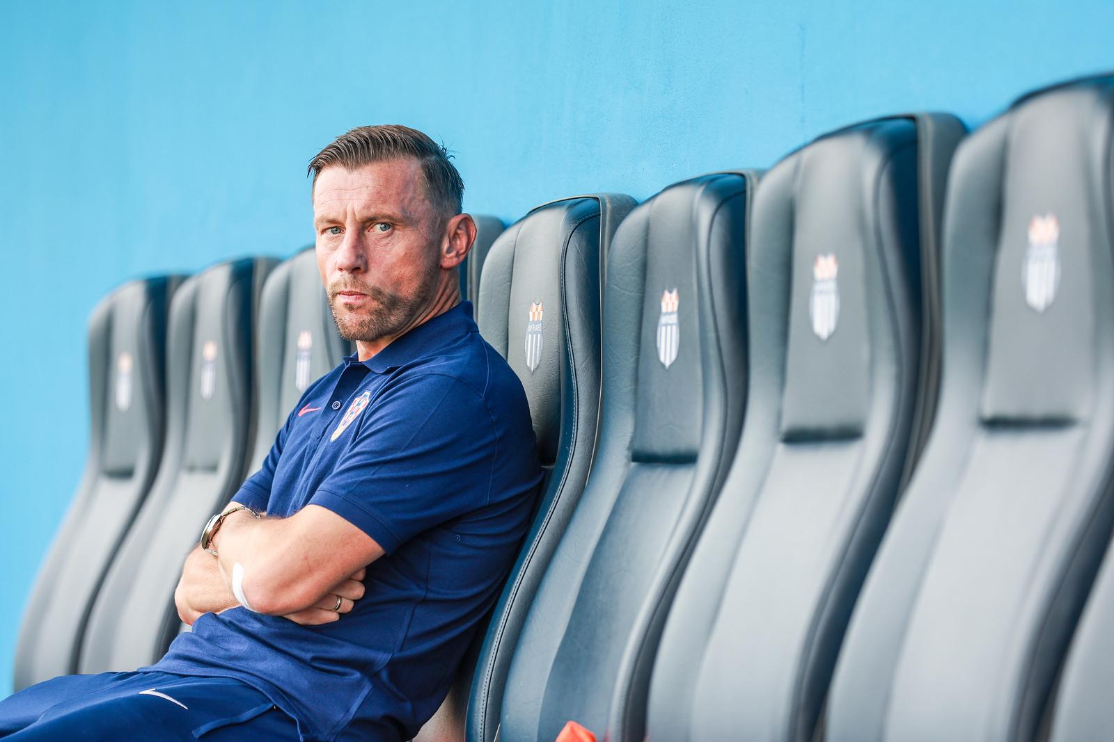 05.09.2024., SC Rudes, Zagreb - Kvalifikacije za Europsko U-21 prvenstvo, Hrvatska U-21 - Farski otoci U-21. izbornik Hrvatske Ivica Olic Photo: Slavko Midzor/PIXSELL