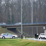 07.03.2024., Sisak - Na autocesti A3 izmedju cora Novska i Okucni teska prometna nesrec s dvoje mrtvih. Ta je dionica autoceste u smjeru Lipovca zatvorena za promet. Policija je postavila sator, kolona vozila je ogromna.  Photo: Nikola Cutuk/PIXSELL