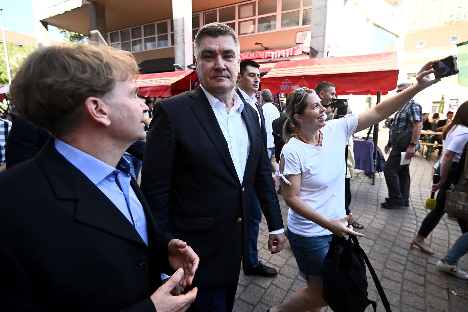 07.09.2024., Zagreb - Predsjednik Republike Zoran Milanovic obisao je 16. ZeGeVege festival odrzivog zivljenja, koji organizira Udruga za zastitu i prava zivotinja Prijatelji zivotinja.  Photo: Marko Lukunic/PIXSELL