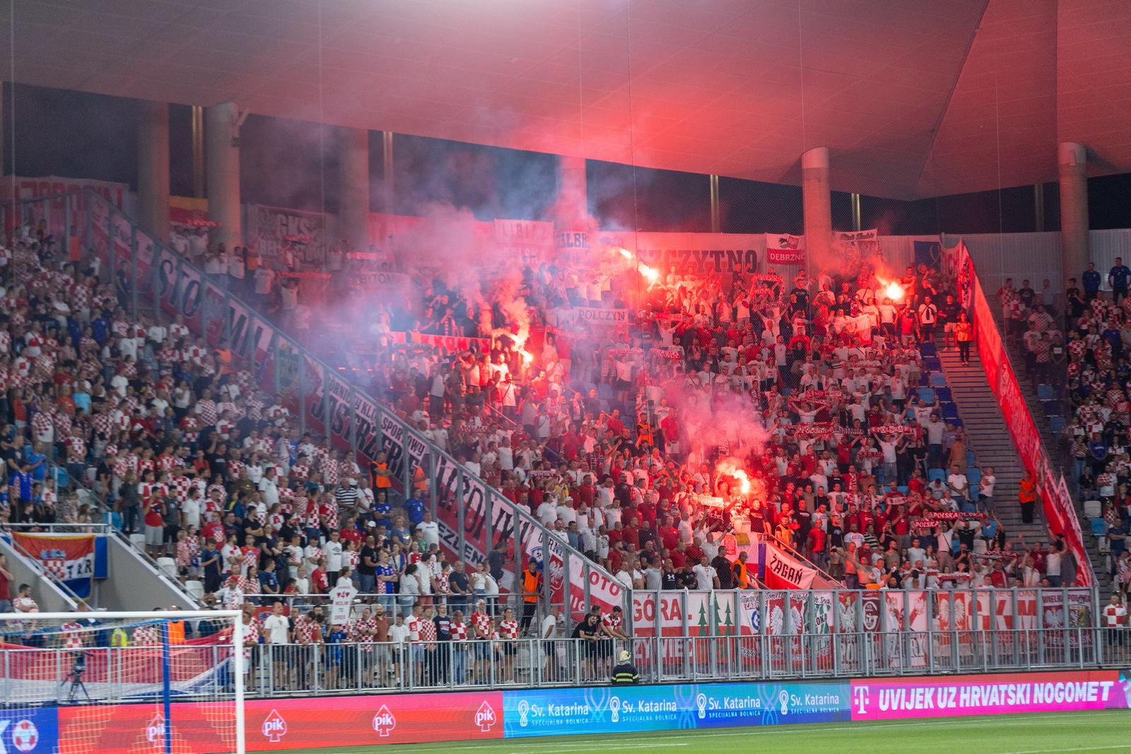 08.09.2024., Opus Arena, Osijek - UEFA Liga nacija, Liga A, skupina 1, 2. kolo, Hrvatska - Poljska.
 Photo: Borna jaksic/PIXSELL