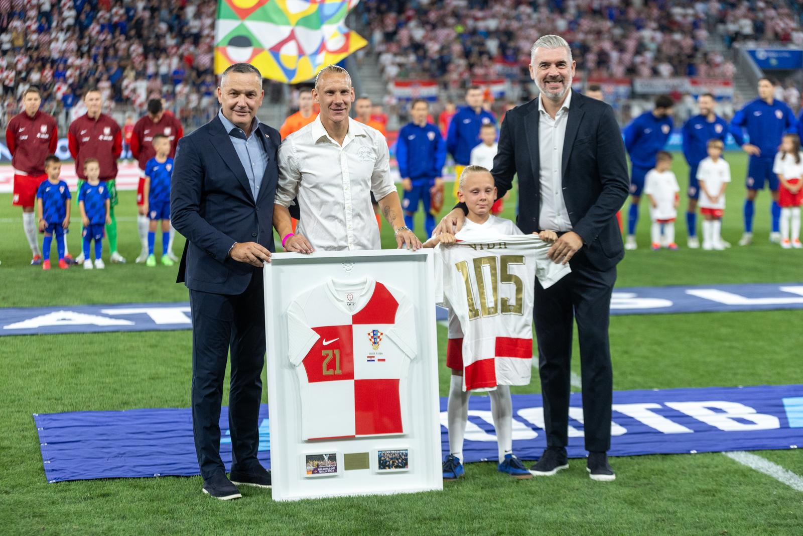 08.09.2024., Opus Arena, Osijek - UEFA Liga nacija, Liga A, skupina 1, 2. kolo, Hrvatska - Poljska.
 Photo: Borna jaksic/PIXSELL