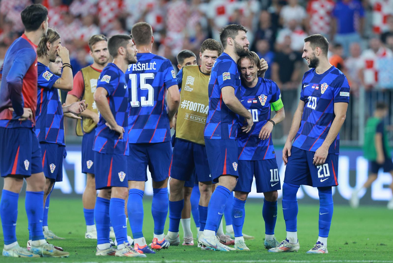 08.09.2024., Opus Arena, Osijek - UEFA Liga nacija, Liga A, skupina 1, 2. kolo, Hrvatska - Poljska. PhA