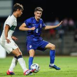 10.09.2024., stadion Branko Cavlovic Cavlek, Karlovac - Kvalifikacije za Europsko U-21 prvenstvo, Hrvatska U-21 - Portugal U-21. Photo: Luka Stanzl/PIXSELL