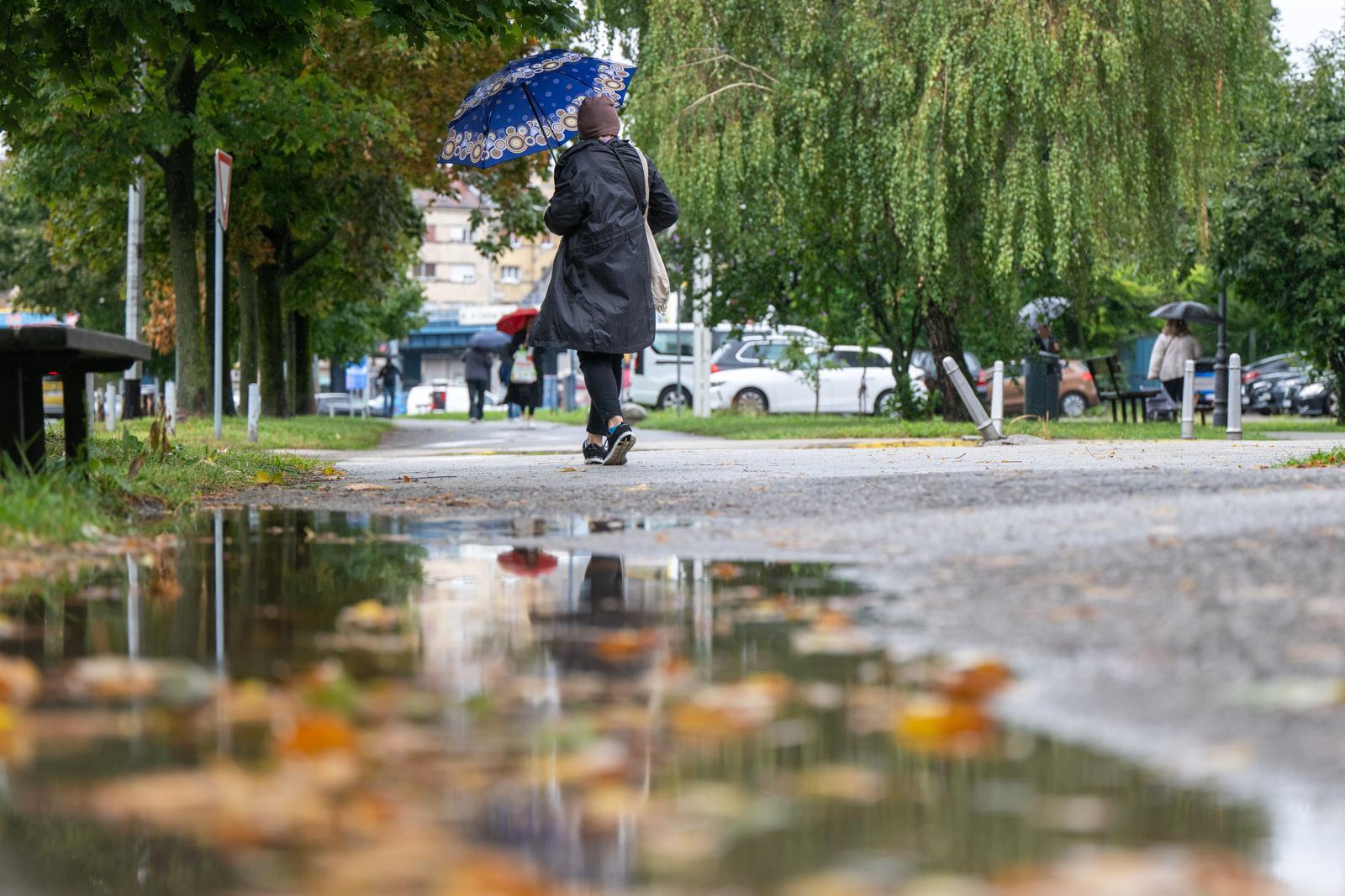 13.09.2024., Zagreb - Promjena vremena. Oblacno s povremenom kisom, glavninom prijepodne. Vjetar slab do umjeren sjeverni i sjeverozapadni, u okolnom gorju i jak. Temperatura zraka uglavnom od 9 do 13 °C. Photo: Neva Zganec/PIXSELL