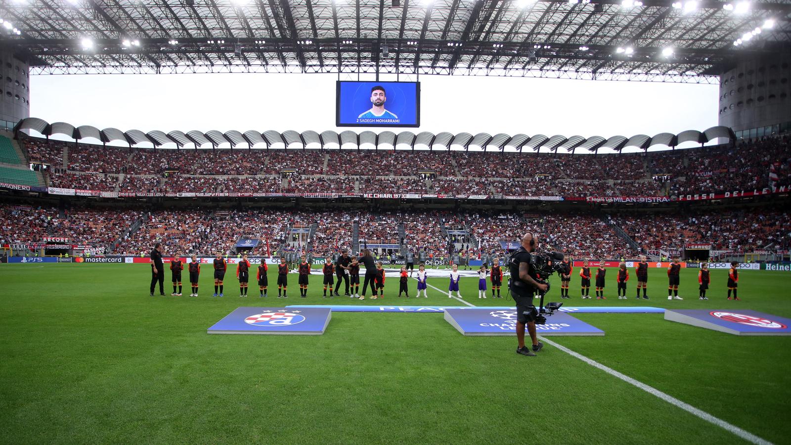 14.09.2022., stadion San Siro, Milano - UEFA Liga prvaka, 2. kolo, skupina E, AC Milan - GNK Dinamo. Photo: Matija Habljak/PIXSELL