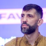 14.12.2023., Zagreb, hotel Sheratoon - Konferencija za medije na kojoj je boksac Filip Hrgovic zajedno sa trenerom Yousefom Hasanom najavio veliki boksacki spektakl koji slijedi 23. prosinca u Saudijskoj Arabiji kada ce mu protivnik biti 41- godisnji Australac Marko De Morij. Photo: Igor Kralj/PIXSELL