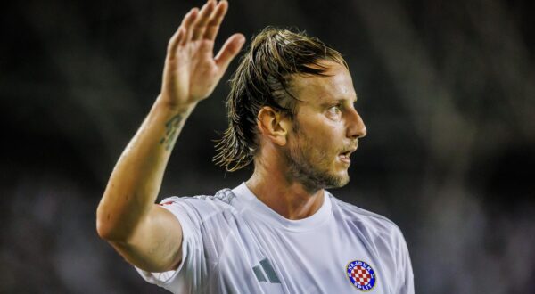 15.08.2024., stadion Poljud, Split - Uzvratna utakmica 3. pretkola kvalifikacija za UEFA Konferencijsku ligu, HNK Hajduk - MFK Ruzomberok. Ivan Rakitic Photo: Zvonimir Barisin/PIXSELL