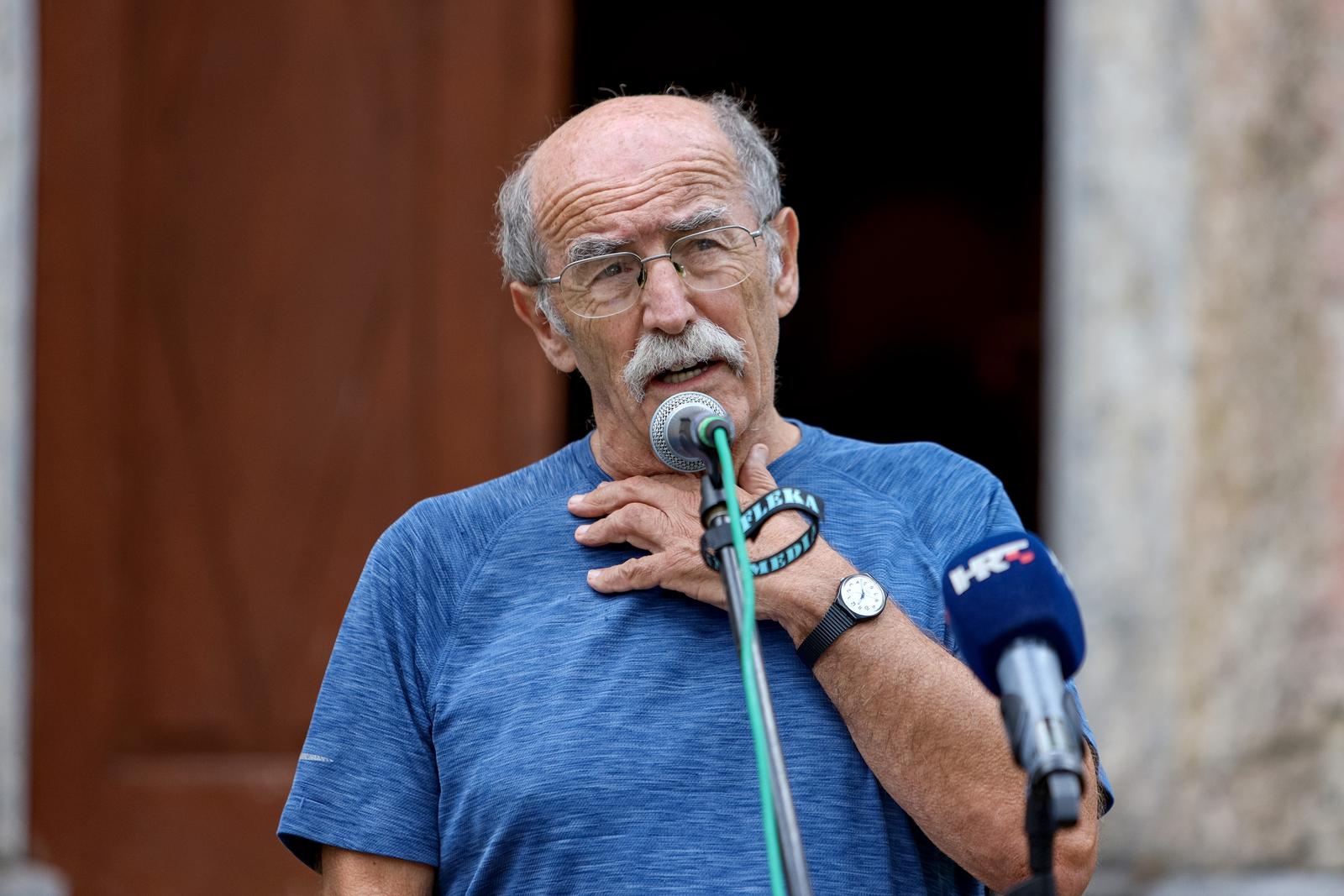 16.09.2023., Medak - Komemoracija povodom godisnjice stradanja civila u akciji Medacki dzep koju organizira Srpsko narodno vijece (SNV) i obitelji zrtava. Photo: Sime Zelic/PIXSELL