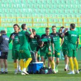 17.3.2024., Stadion Aldo Drosina, Pula - SuperSport HNL, 27.kolo , NK Istra 1961 - HNK Gorica. Zagrijavanje igraca. Photo: Luka Batelic/PIXSELL