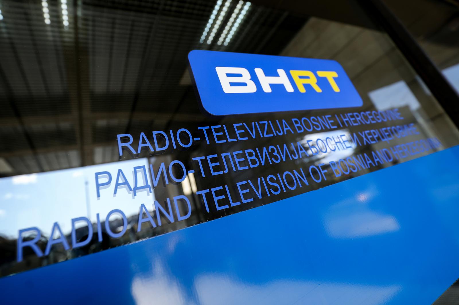 18.11.2019., Sarajevo, Bosna i Hercegovina - Zgrada drzavne televizije Bosne i Hercegovine. U ovoj zgradi su smjesteni Televizija Sarajevo, Federalna televizija i radio-televizija Bosne i Hercegovine.rPhoto: Armin Durgut/PIXSELL