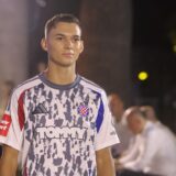 19.07.2024., Split - HNK Hajduk i Adidas odrzali su modno događanje u Institutu za oceanografiju i ribarstvo na Marjanu povodom pocetka suradnje. Niko Kristian Sigur Photo: Ivana Ivanovic/PIXSELL