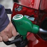 20.12.2022.,Sibenik-Od danas odlukom Vlade od ponoci cijena litre benzina iznosi 9.63 kune po litri (smanjenje od 0.97 kn/l), a litre dizela 10.84 kune (smanjenje 0.75 kn/l). Litra plavog dizela stoji 7.20 kuna (smanjenje 0.75 kn/l).
 Photo: Dusko Jaramaz/PIXSELL