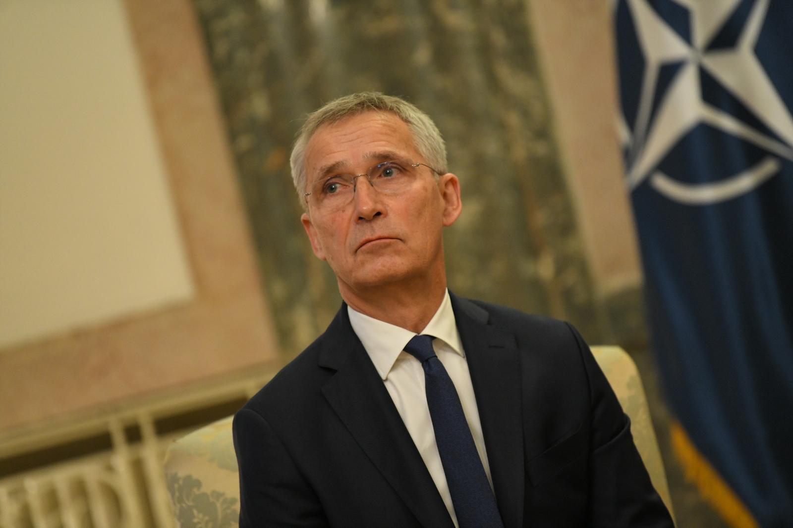 21, November, 2023, Belgrade - The President of the Republic of Serbia, Aleksandar Vucic, met with NATO Secretary General Jens Stoltenberg. Jens Stoltenberg. Photo: A. H./ATAImages.

21, novembar, 2023, Beograd - Predsednik Republike Srbije Aleksandar Vucic sastao se sa generalnim sekretarom NATO Jensom Stoltenbergom. . Photo: A. H./ATAImages.