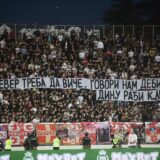 23, September, 2024, Belgrade -  The match of the 9th round of the Mozzart Super League of Serbia between FC Partizan and FC Crvena Zvezda was played at the stadium of FC Partizan. Photo: Dusan Milenkovic/ATAImages

23, septembar, 2024, Beograd - Utakmica 9. kola Mozzart Super lige Srbije izmedju FK Partizan i FK Crvena zvezda odigrana je na stadion FK Partizan. Photo: Dusan Milenkovic/ATAImages Photo: Dusan Milenkovic/ATAImages/PIXSELL