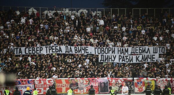 23, September, 2024, Belgrade -  The match of the 9th round of the Mozzart Super League of Serbia between FC Partizan and FC Crvena Zvezda was played at the stadium of FC Partizan. Photo: Dusan Milenkovic/ATAImages

23, septembar, 2024, Beograd - Utakmica 9. kola Mozzart Super lige Srbije izmedju FK Partizan i FK Crvena zvezda odigrana je na stadion FK Partizan. Photo: Dusan Milenkovic/ATAImages Photo: Dusan Milenkovic/ATAImages/PIXSELL