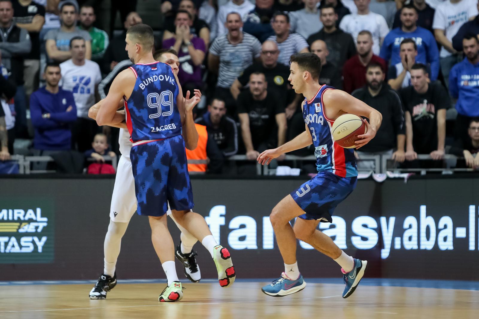 23.12.2022., Zadar - Zadar - Utakmica 12. kola AdmiralBet ABA lige izmedju Zadra i Cibone. Kresimir Radovcic Photo: Sime Zelic/PIXSELL