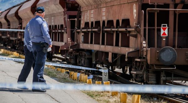 25.04.2024., Kastel Sucurac - Oko podneva dogodila se nesreca na kolodvoru Kastel Sucurac u kojem je starija zena izgubila zivot. Photo: Zvonimir Barisin/PIXSELL