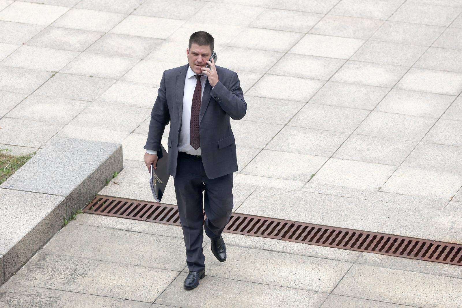 25.07.2024., Zagreb - Na 15. sjednici Vlada RH je, uz ostalo, donijela odluku o povecanju placa drzavnim duznosnicima. Clanovi Vlade dolaze na sjednicu. Photo: Patrik Macek/PIXSELL