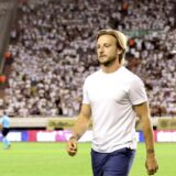 25.07.2024., Split - Prva utakmica drugog pretkola Konferencijske Lige: HNK Hajduk - HB Torshavn.Ivan Rakitic pred nacijacima. Photo: Ivo Cagalj/PIXSELL