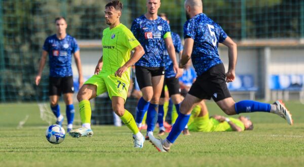 25.09.2024., stadion Prematinka, Banjole, Medulin - SuperSport Hrvatski nogometni kup, sesnaestina finala, NK Banjole - GNK Dinamo. Dario Spikic Photo: Srecko Niketic/PIXSELL