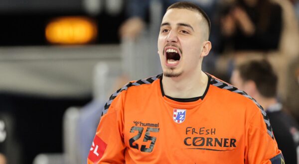 27.03.2024., Arena Zagreb, Zagreb - Machineseeker EHF Liga prvaka, osmina finala, RK Zagreb - Montpellier HB. Matej Mandic Photo: Luka stanzl/PIXSELL