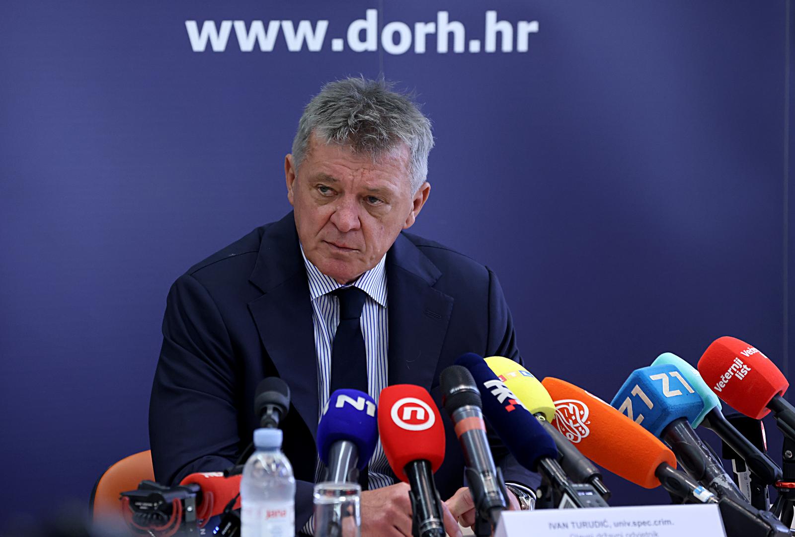 27.05.2024., Zagreb - Ivan Turudic odrzao je konferenciju za medije povodom stupanja na duznost glavnog drzavnog odvjetnika. Photo: Patrik Macek/PIXSELL