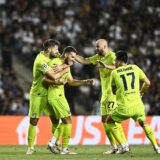 28.08.2024., Baku, Azerbajdzan - Uzvratna utakmica doigravanja UEFA Lige prvaka, Qarabag FK- GNK Dinamo. Marko Pjaca zabio je gol za vodstvo Dinama 1-0. Photo: Marko Lukunic/PIXSELL