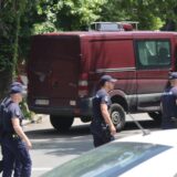 29, June, 2024, Belgrade - An unknown person, whose identity is being ascertained, shot a crossbow at a member of the Gendarmerie who was on security duty at the Israeli Embassy, ​​and the member of the Gendarmerie used the weapon in self-defense and defeated the attacker, who died as a result of his injuries.. Photo: Borislav Zdrinja/ZIPAPHOTO/ATAImages

29, jun, 2024, Beograd - Nepoznata osoba, ciji se identitet utvrdjuje, danas oko 11 sati je pucala iz samostrela u pripadnika Zandarmerije koji je bio na duznosti obezbedjenja Ambasade Izraela, a pripadnik Zandarmerije je u samoodbrani upotrebio oruzje i savladao napadaca, koji je od posledica ranjavanja preminuo. Photo: Borislav Zdrinja/ZIPAPHOTO/ATAImages Photo: Borislav Zdrinja/ATA Images/PIXSELL