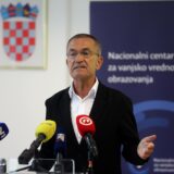 30.09.2024., Zagreb - Ravnatelj Nacionalnog centra za vanjsko vrednovanje obrazvanja Vinko Filipovic odrzao je konferenciju za medije na temu promjene u drzavnoj maturi u skolskoj godini 2024./2025. Photo: Zeljko Hladika/PIXSELL