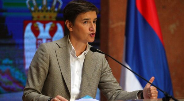 30, September, 2024, Belgrade - A press conference of the President of the National Assembly, Ana Brnabic, was held in the House of the National Assembly. Ana Brnabic. Photo: A.K./ATAImages

30, septembar, 2024, Beograd -U Domu Narodne skupstine odrzana je konferencija za medije predsednice Narodne skupstine Ane Brnabic. Photo: A.K./ATAImages Photo: A.K./ATAImages/PIXSELL