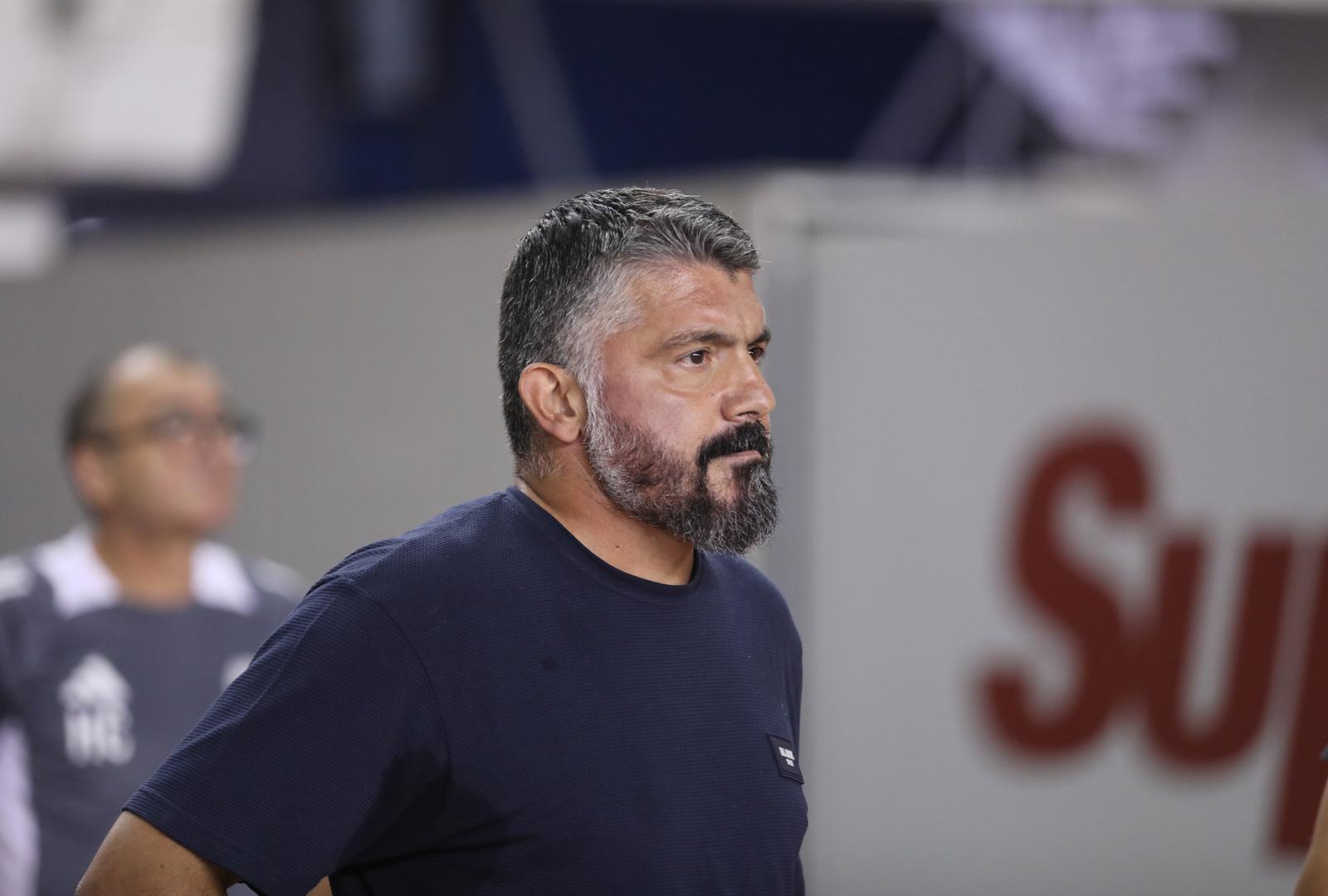 31.08.2024., stadion Poljud, Split - SuperSport HNL, 05. kolo, HNK Hajduk - NK Osijek. trener Hajduka Gennaro Gattuso Photo: Ivo Cagalj/PIXSELL