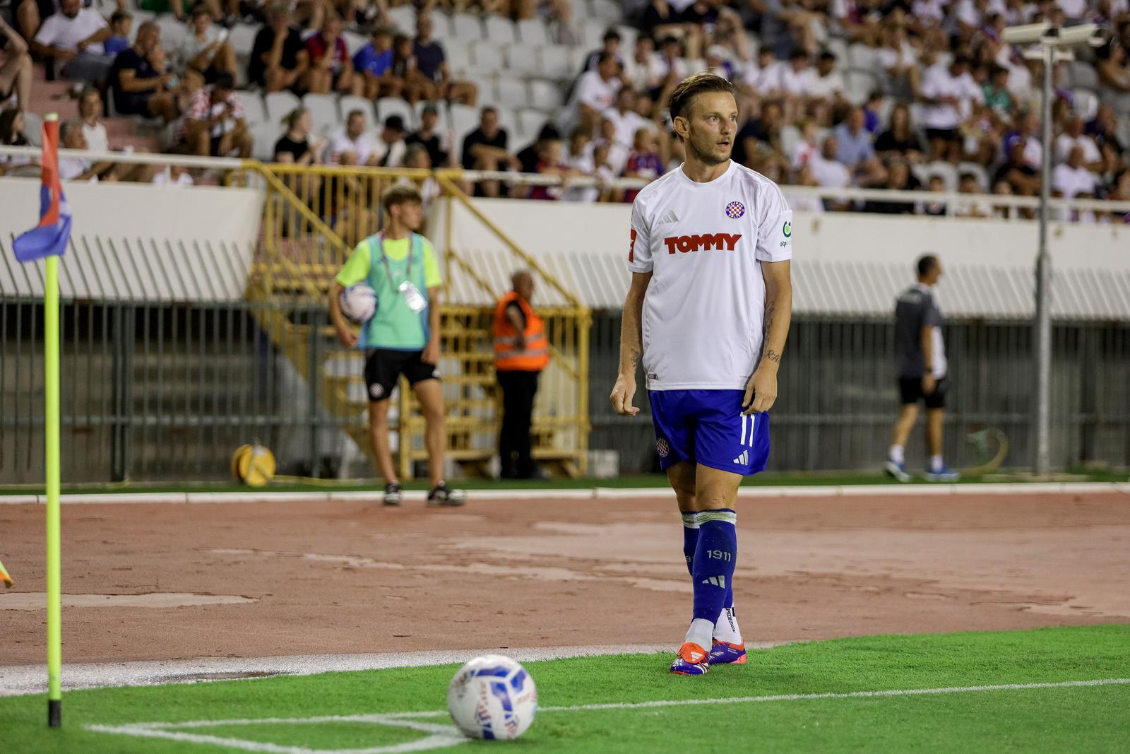 31.08.2024., stadion Poljud, Split - SuperSport HNL, 05. kolo, HNK Hajduk - NK Osijek. Ivan Rakitic Photo: Sime Zelic/PIXSELL