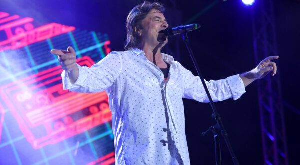 31.08.2024., Split - Grupa Bijelo dugme odrzala je koncert ispred novog kluba Porat u skopu turneje "Dozivjeti stotu" povodom 50. obljetnice postojanja grupe. Alen Islamovic Photo: Ivana Ivanovic/PIXSELL