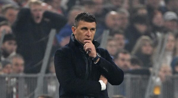 Soccer Football - Champions League - Bayern Munich v GNK Dinamo Zagreb - Allianz Arena, Munich, Germany - September 17, 2024 GNK Dinamo Zagreb coach Sergej Jakirovic reacts REUTERS/Angelika Warmuth Photo: Angelika Warmuth/REUTERS