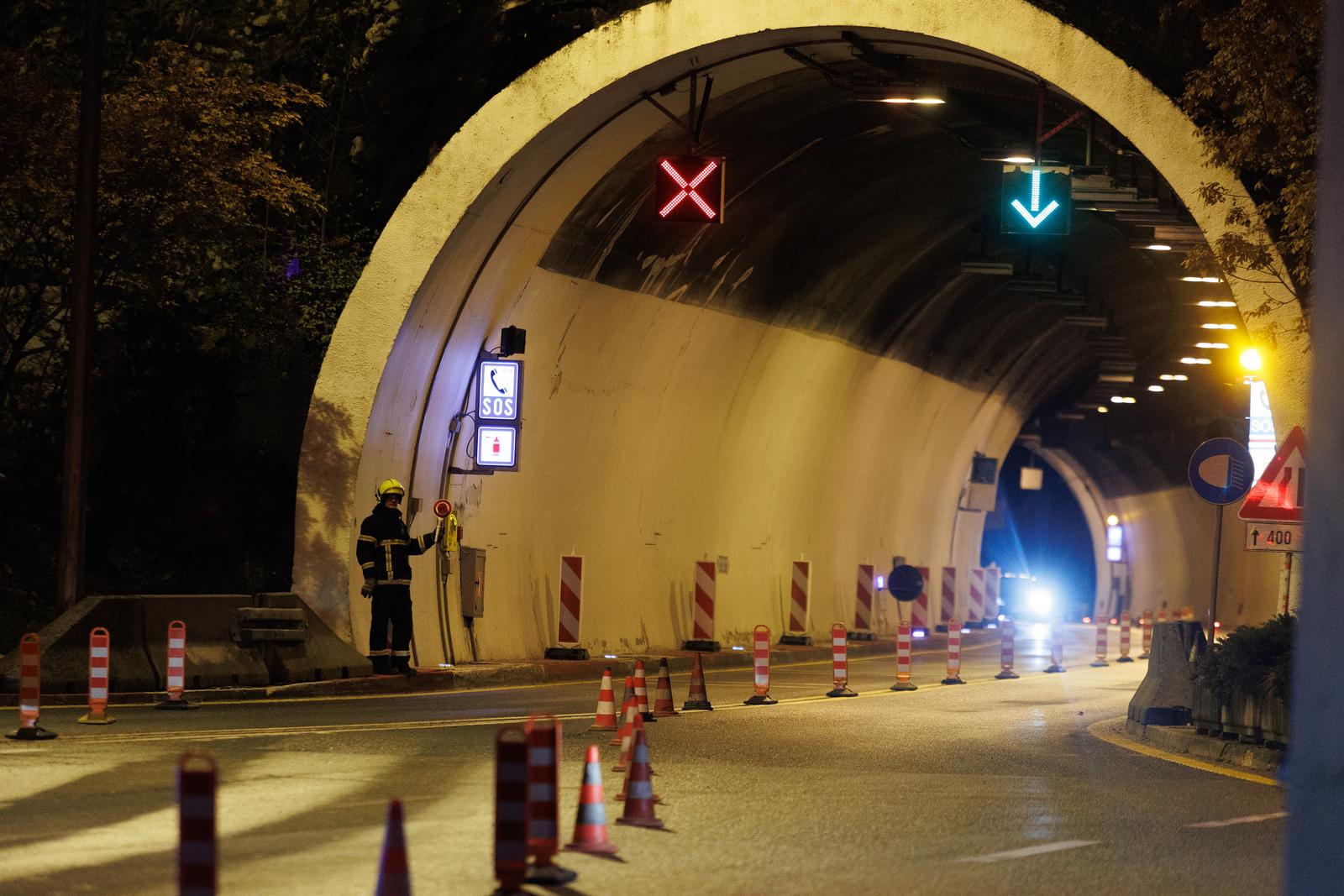 05.12.2023., Ucka - Dvije osobe poginule su u treskoj prometnoj nesrecu u tunelu Ucka. Photo: Nel Pavletic/PIXSELL