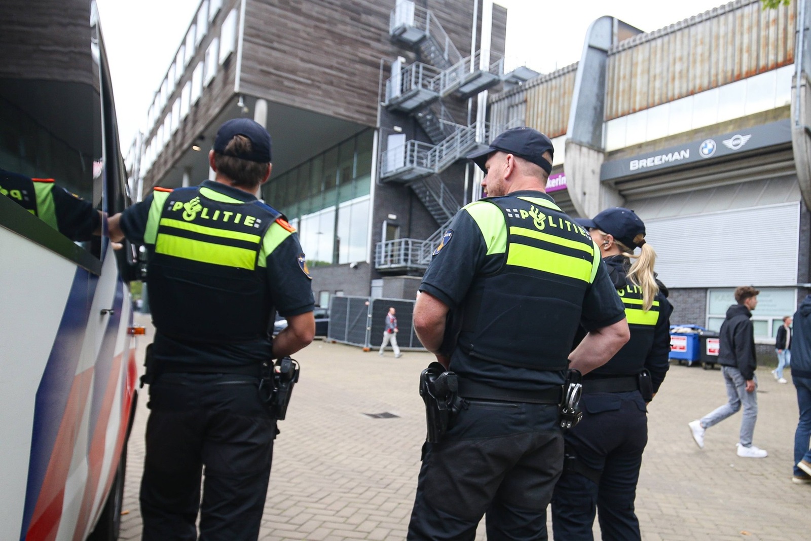 ROTTERDAM, 15-9-24, Stadium het Kasteel, Dutch eredivisie, Sparta Rotterdam - Go Ahead Eagles, politie, police Sparta - Go Ahead Eagles x26265076x Copyright:,Image: 907897431, License: Rights-managed, Restrictions: PUBLICATIONxNOTxINxNED, Model Release: no, Credit line: IMAGO / imago sportfotodienst / Profimedia