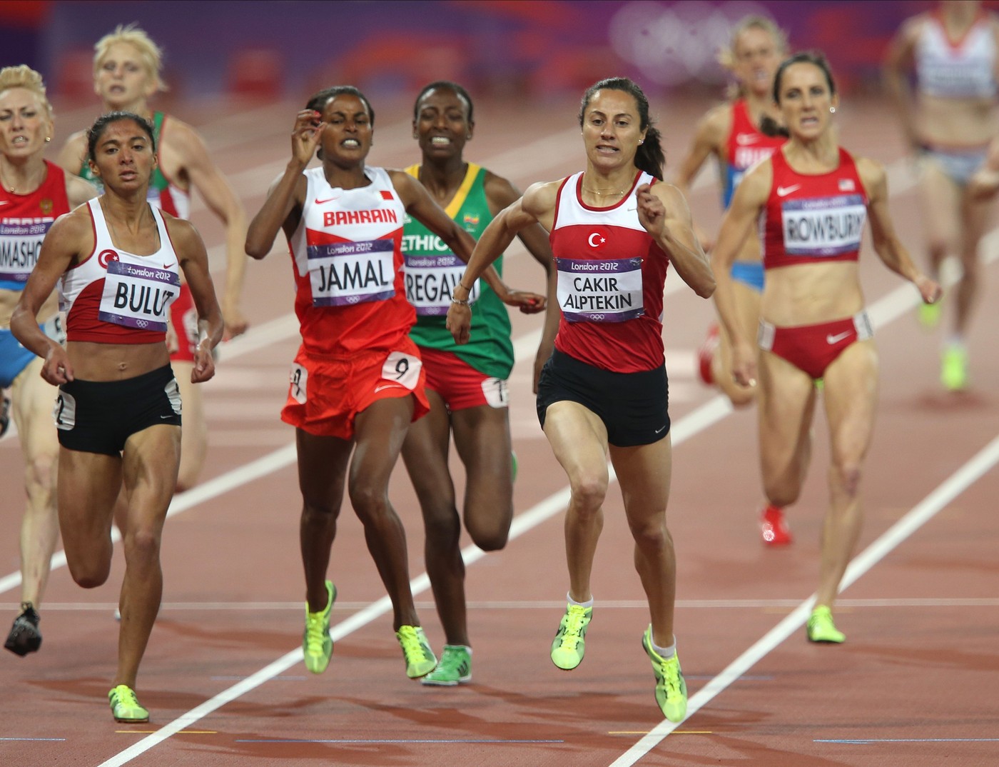 Asli Cakir Alptekin  Turkey  London 2012 Olympic Games, Womens 1500m Final  Stratford, London, England  10 August 2012     Date: 10 August 2012,Image: 418423752, License: Rights-managed, Restrictions: Please use full Credit line: Mary Evans/Allstar/Paul Mcfegan., Model Release: no, Credit line: Mary Evans/Allstar/Paul Mcfegan / Mary Evans Picture Library / Profimedia