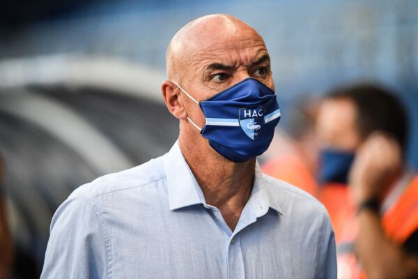 Paul LE GUEN Coach of Havre AC during the French championship Ligue 2 football match between ESTAC Troyes and Le Havre AC on August 24, 2020 at Stade de l'Aube in Troyes, France - Photo Matthieu Mirville / DPPI,Image: 554938278, License: Rights-managed, Restrictions: Hungary Out, Model Release: no, Credit line: Matthieu Mirville / AFP / Profimedia