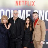 (left to right) Joanna Lumley, writer Harlan Coben Michelle Keegan, and Richard Armitage attend a photo call for the new Netflix series, Fool Me Once, at the Soho Hotel in central London. Picture date: Tuesday December 12, 2023.,Image: 828817286, License: Rights-managed, Restrictions: , Model Release: no, Credit line: Ian West / PA Images / Profimedia