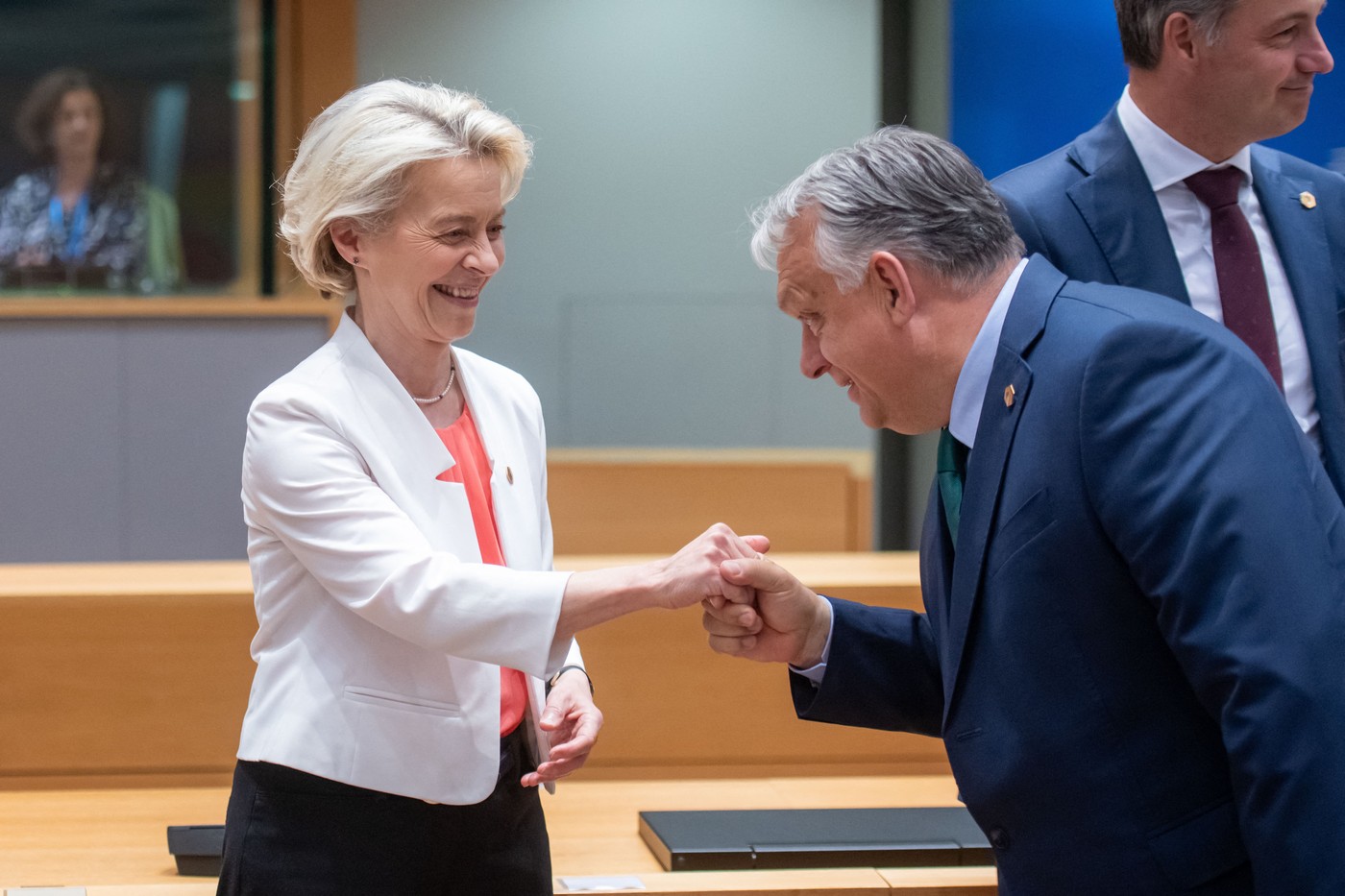 Ursula von der Leyen i Viktor Orban