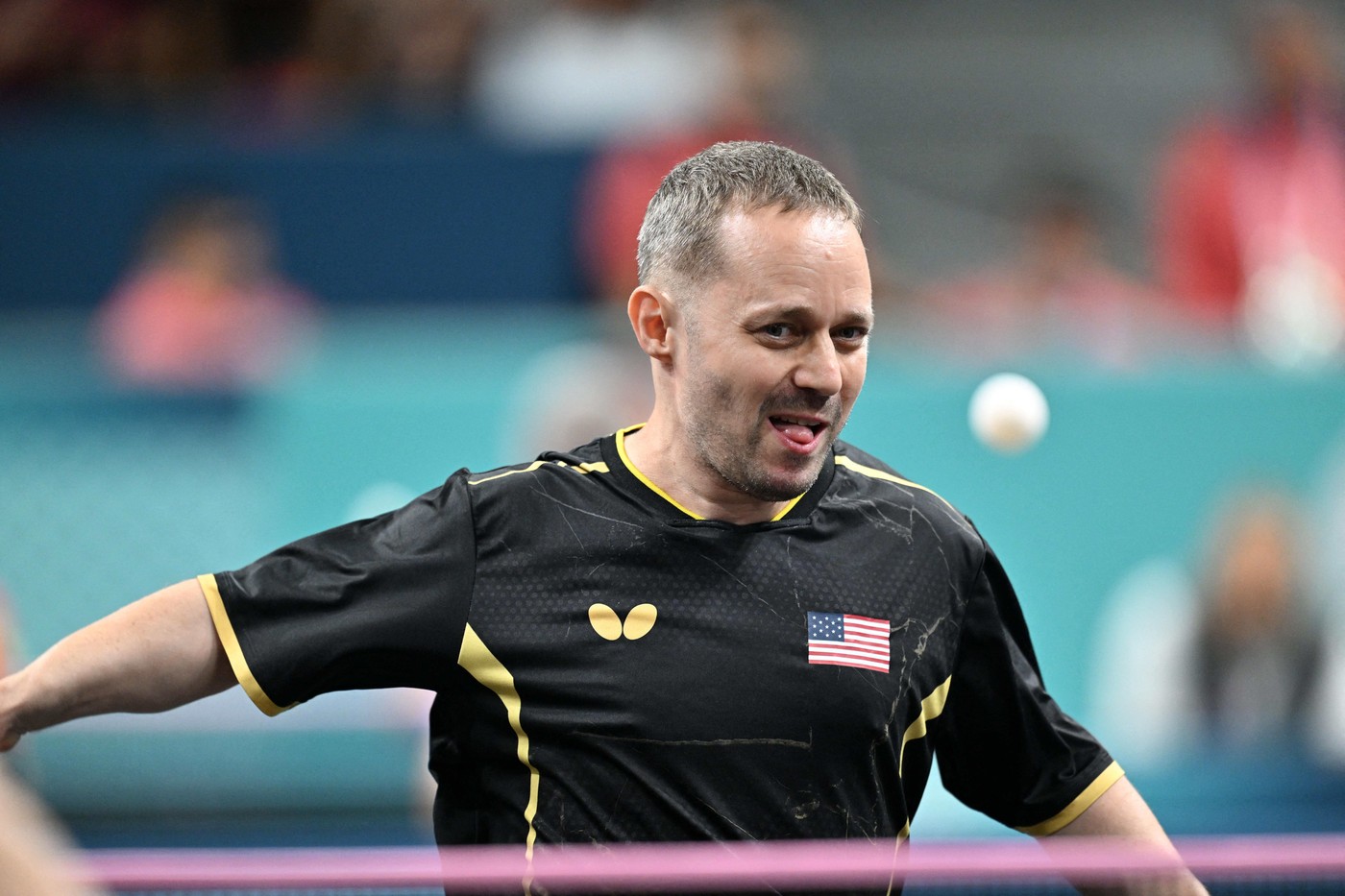 PARIS, FRANCE - AUGUST 29: Ian Seidenfeld and Tahl Leibovitz of Team USA compete against Team China at Para Table Tennis Men's Doubles during the 2024 Summer Paralympic Games in Paris, the capital of France on August 29, 2024. Mustafa Yalcin / Anadolu/ABACAPRESS.COM,Image: 902752737, License: Rights-managed, Restrictions: , Model Release: no, Credit line: AA/ABACA / Abaca Press / Profimedia