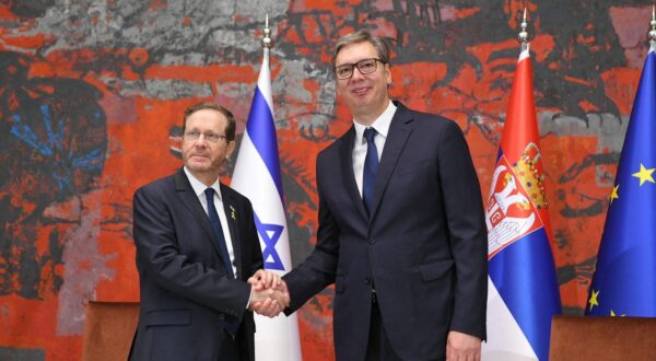 Isaac Herzog i Aleksandar Vučić